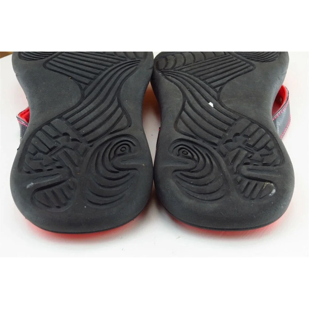 Under Armour Youth Girls Size 36 M Black Pink Flip Flop‎ Sandals Synthetic